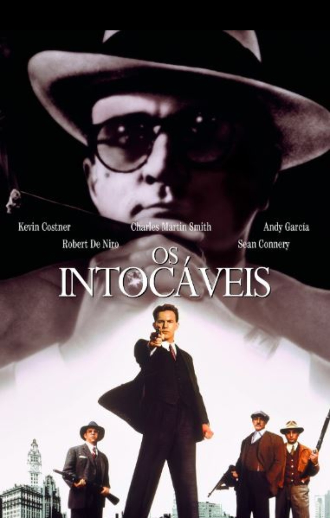 Diversos mafiosos foram retratados em filmes, como é o caso de Al Capone em Os Intocáveis , em que foi vivido por Robert de Niro.