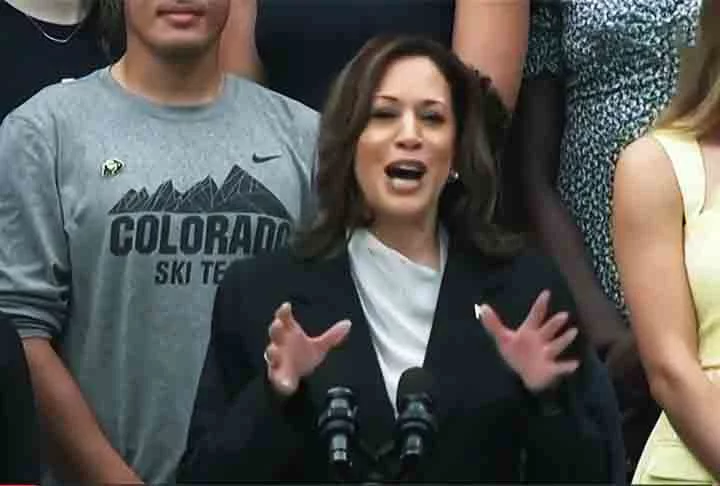 “Em nome do povo americano, agradeço a Joe Biden por sua liderança extraordinária como presidente dos Estados Unidos e por suas décadas de serviço ao nosso país. Estou honrada por ter o apoio do presidente e minha intenção é merecer e ganhar esta nomeação”, declarou Kamala em pronunciamento. 
