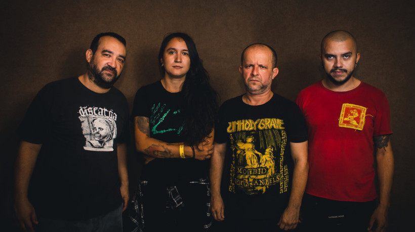 Banda de crust hardcore Diagnose fez show no último dia do ForCaos 2024