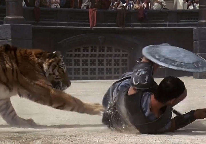 Lançado em 5 de maio de 2000, “Gladiador” conquistou cinco estatuetas do Oscar. O longa foi indicado em 11 categorias. 
