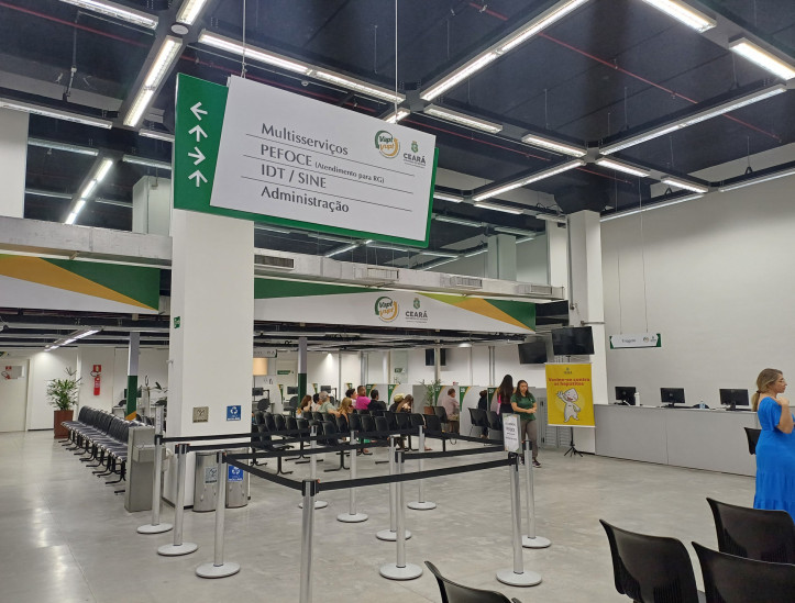 Vapt Vupt do bairro Papicu hospedou o mutirão de vacinação em Fortaleza