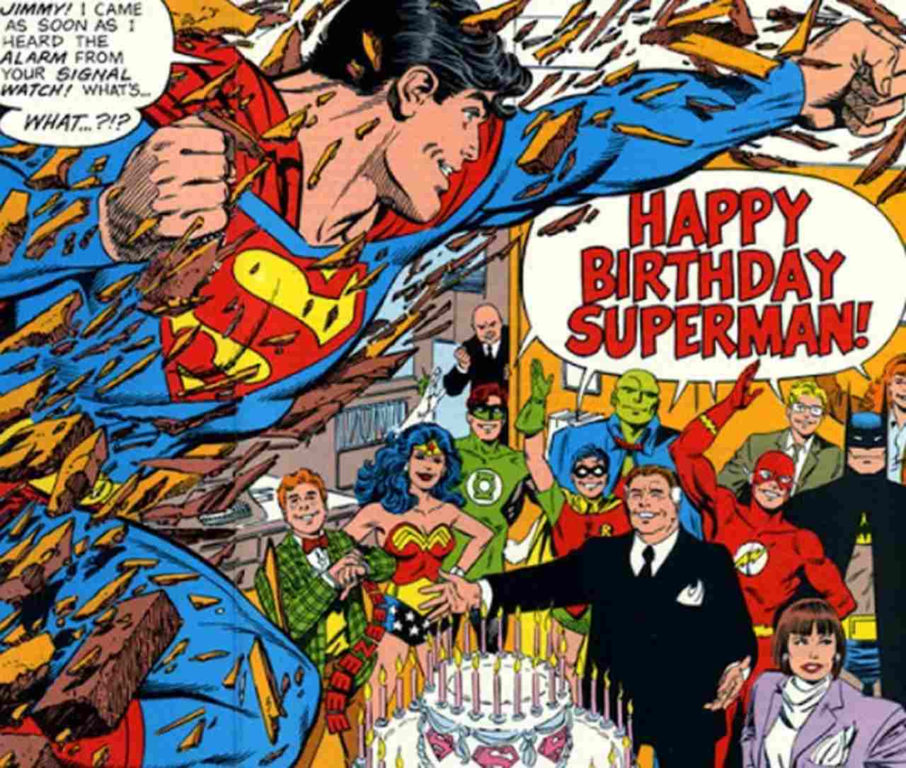Curiosidade número 10: Aniversário a cada quatro anos - Sim, o Superman também faz aniversário e, curiosamente, o dele é no dia 29 de fevereiro. Então só tem festa a cada quatro anos?!