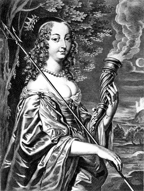 Rainha da Polônia e grã-duquesa da Lituânia, Marie Louise Gonzaga (1611 - 1667) era uma forte defensora da monarquia, da perseguição religiosa, e possuía um tridente como demonstração de poder. Teve grande influência no período e conflitos com a nobreza.