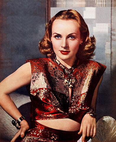 Carole Lombard (1908-1942): Começou a atuar aos 12 anos. Tornou-se conhecida principalmente por papéis em comédias Screwball, nos anos 1930. Esse gênero de comédia foge do convencional, incluindo situações inesperadas. 