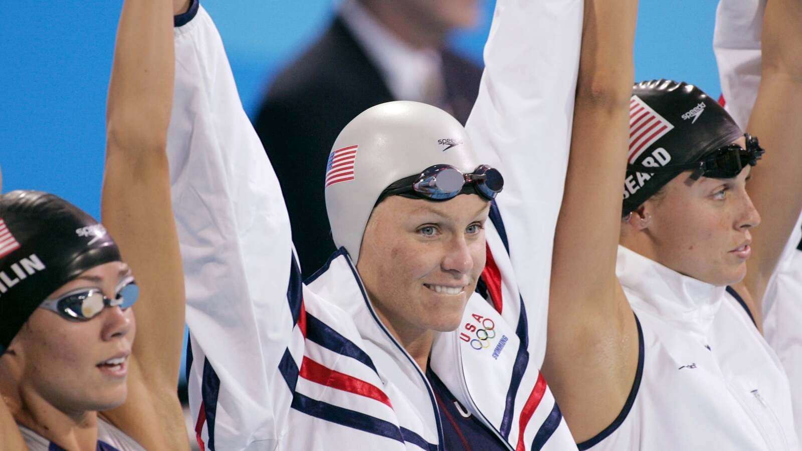8º lugar: Jenny Thompson - Nadadora norte-americana que conquistou 12 medalhas olímpicas (oito ouros, três pratas e um bronze). Ela subiu ao pódio em quatro edições: Barcelona (92), Atlanta (96), Sydney (2000) e Atenas (2004).