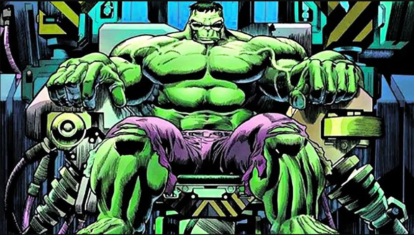 O personagem foi pensado pelo roteirista Stan Lee e pelo desenhista Jack Kirby. Ambos são de Nova York e talvez por isso tenham feito o personagem como mais um cidadão ilustre da cidade. Ele apareceu pela primeira vez na revista The Incredible Hulk, n°1. 