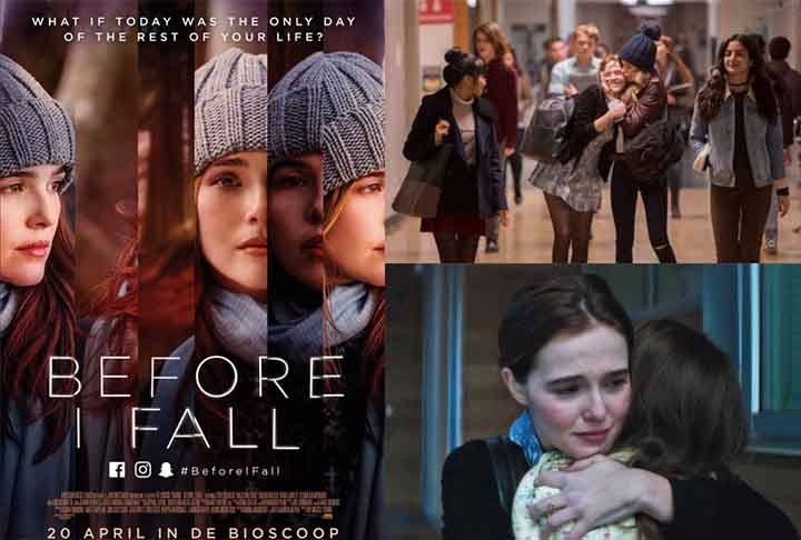 Antes que Eu Vá (2017): É um filme de drama e mistério baseado no romance homônimo de Lauren Oliver. A história segue Samantha Sam Kingston (Zoey Deutch), uma adolescente popular que parece ter a vida perfeita. 