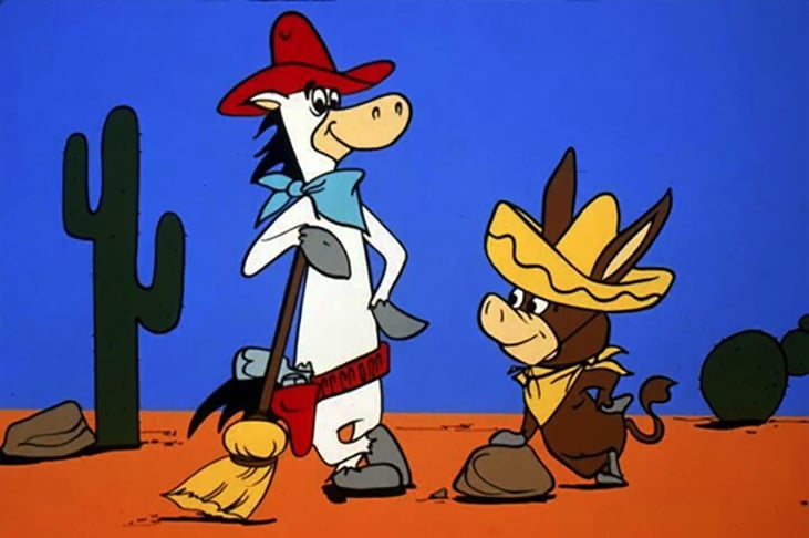 Pepe Legal e Babalu (1959) - Foi a vez do cavalo-xerife Pepe Legal fazer sucesso com a garotada. Enrolado que só ele, tinha um burro inteligente, o Babalu, para tirá-lo das trapalhadas. Foram 3 temporadas e 45 episódios.