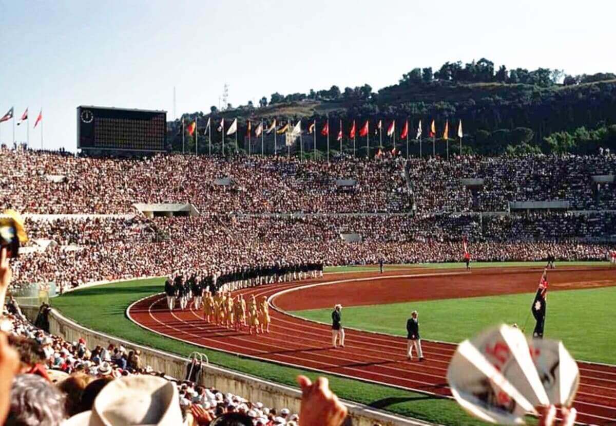 Cinco países europeus receberam os Jogos uma única vez: Espanha (Barcelona-1992), Finlândia (Helsinque-1952), Holanda (Amsterdã-1928), Itália (Roma-1960, na foto) e Suécia (Estocolmo-1912). 