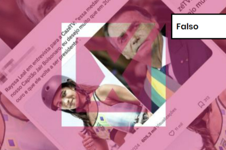 Rayssa Leal ganhou medalha de bronze nas Olímpiadas de Paris 