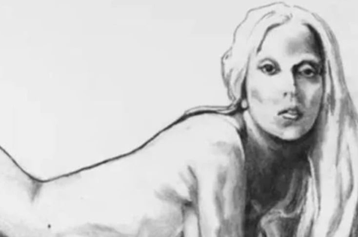 Lady Gaga, inclusive, já posou sem roupa para o amigo — Bennett também era artista plástico e costumava fazer ilustrações e pinturas. O quadro foi posto à venda em um leilão.