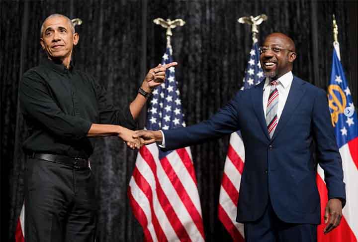 Durante seu primeiro mandato, Obama sancionou propostas de estímulo econômico e outras iniciativas em resposta à Grande Recessão e à crise financeira.