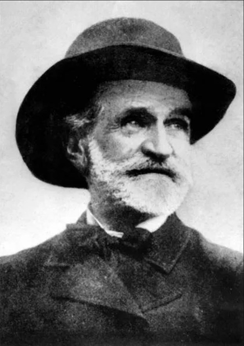 GIUSEPPE VERDI (1813-1901) - ÓPERA - Compositor italiano de óperas, um dos mais influentes do século XIX.  Autor de La Traviatta e Aida. 