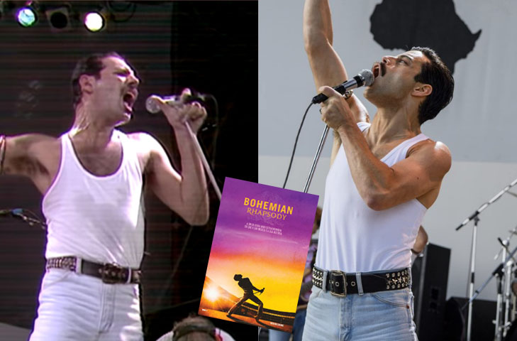 Rami Malek - Bohemian Rhapsody (2018) - O ator americano, de ascendência egípcia, interpretou o cantor Freddie Mercury (1946-1991). A atuação avassaladora também rendeu os prêmios BAFTA, Globo de Ouro e Screen Actors Guild. 