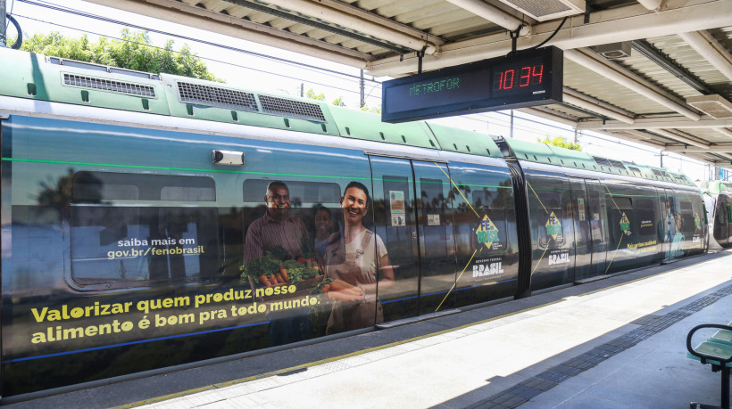 FORTALEZA-CE BRASIL, 06-08-2024 Fotos do metrô para fazermos o pós-vendas da adesivação.    (Foto Joao Filho Tavares O Povo)
