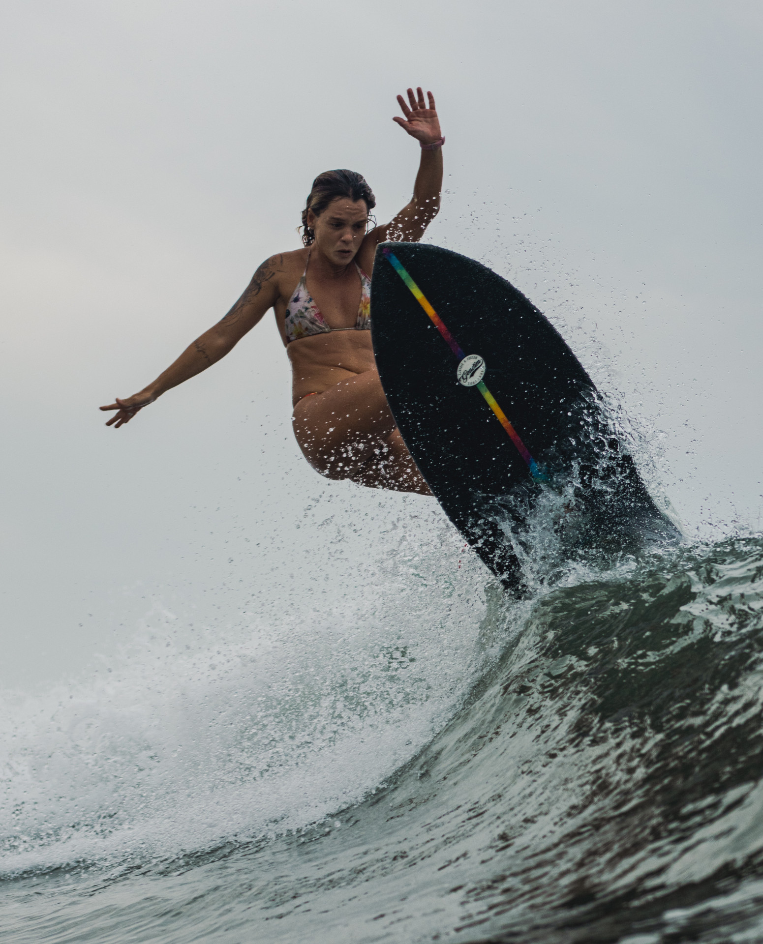Professora de surf Joana Meireles