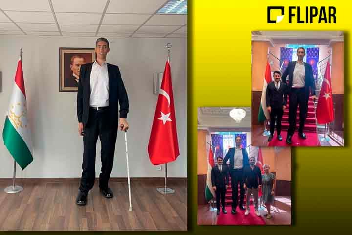 Nascido na Turquia, Sultan Kôsen tem 41 anos ( nasceu em 10 de dezembro de 1982) e está entre dez casos atestados até hoje de pessoas no mundo com altura superior a 2,5 metros. 
