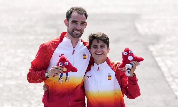 15 - Espanha: cada campeão olímpico espanhol, como a dupla Álvaro Martín e María Pérez na marcha atlética mista, recebe US$ 102 mil (cerca de R$ 560 mil) pelo ouro. 

