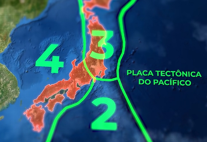 Situado na interseção de várias placas tectônicas, o Japão é um dos países mais ativos do mundo em termos de atividade sísmica, registrando cerca de 1.500 terremotos por ano, a maioria de baixa magnitude.