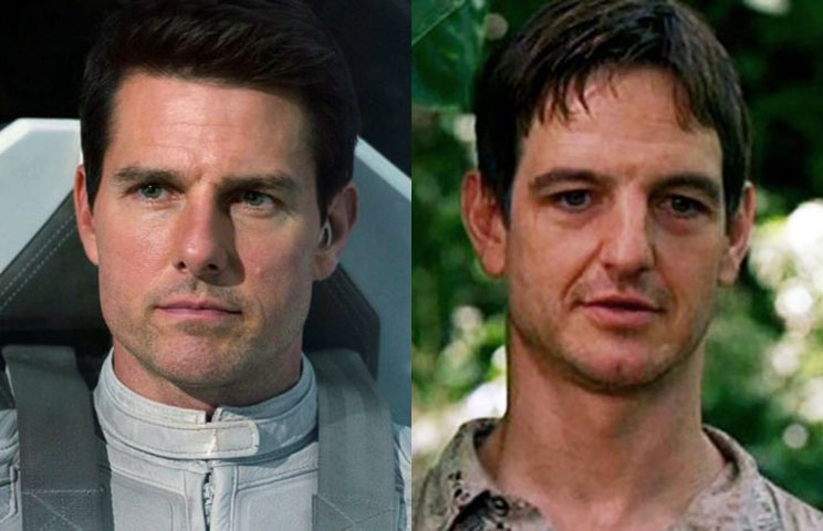 Tom Cruise e William Mapother: Um é um dos maiores galãs da história do cinema, astro da franquia de ação Missão Impossível e o megassucesso Top Gun. Seu primo, também ator, fez a famosa série Lost (2004-2010).