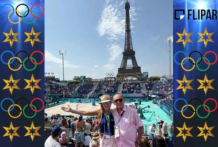 O narrador Galvão Bueno, que teve mais liberdade nesta Olimpíada por não ser mais o número 1 da TV Globo, curtiu a capital francesa ao lado da esposa Desirée Soares.