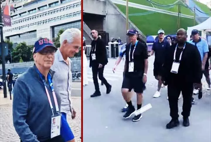 Um dos maiores magnatas do mundo, Bill Gates, ex-diretor executivo da Microsoft, marcou presença nos Jogos Olímpicos de Paris. 
