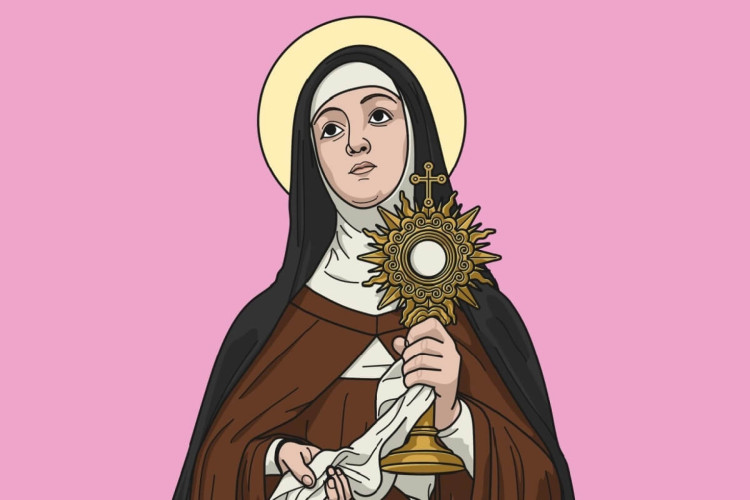 Santa Clara de Assis é exemplo de força espiritual e dedicação à vida religiosa (Imagem: Luis Fraga | Shutterstock)