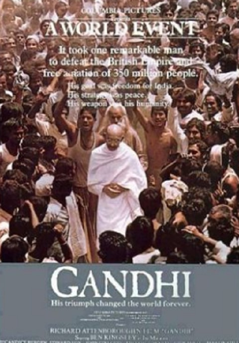 11º - Gandhi - Ano do Oscar: 1983 - 8 Oscars em 11 indicações