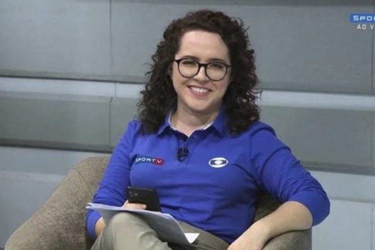 Natália Lara, de 30 anos, foi uma das profissionais responsáveis pela narração das competições realizadas em Paris