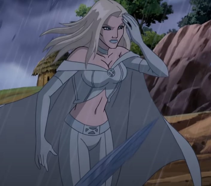 9 – Emma Frost (US$ 11 bilhões) - Emma Frost, a telepata mutante só X-Men, também é muito rica. Ela é CEO da Frost International, um conglomerado multimilionário de eletrônicos.