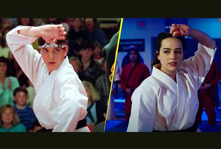 A série se passa 34 anos depois da fatídica luta entre o personagem principal, treinado por Mr. Miyagi (Pat Morita, já falecido), e Johnny Lawrence (William Zabka), pelo título do Regional sub-18 de Karatê na cidade de Los Angeles.