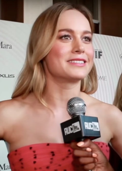 Brie Larson - Atriz americana, nascida em 1/10/1989, em Sacramento, Califórnia. Além de ser a Capitã Marvel nos filmes da Marvel, ganhou um Oscar de Melhor Atriz por O Quarto de Jack (2015).
