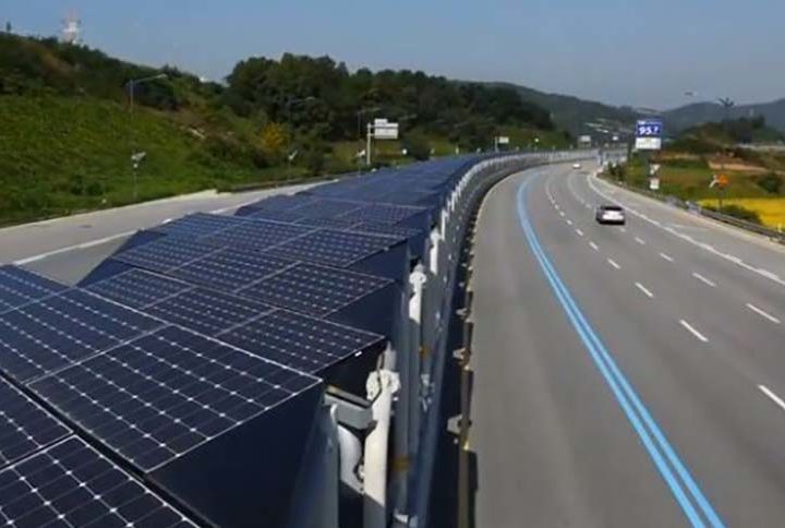 Ciclovia Solar (Coreia do Sul) - Tem este nome por causa de painéis solares instalados ao longo do percurso de 32 km, entre as cidades de Daejeon e Sejong. 