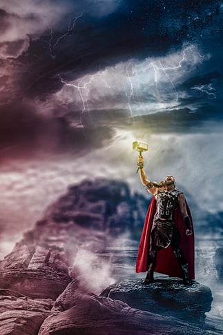 Um dos mitos mais fortes que inspiraram o cinema é Thor. O herói da Marvel foi uma lenda nos países nórdicos. Cultuado pelos Vikings, quem diria que seria um sucesso nos quadrinhos e no cinema?  Thor é Pop! Veja que curioso!