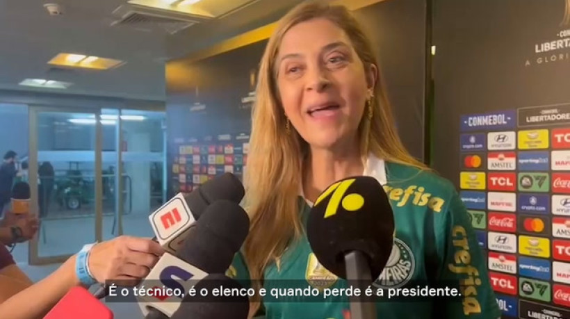 Leila parabeniza Botafogo e diz que não comemora mais gols por causa do VAR