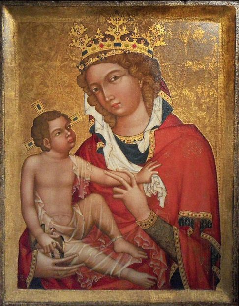 As representações de Madonas, geralmente em pinturas e esculturas, eram frequentes na iconografia religiosa e carregavam grande simbolismo e devoção.