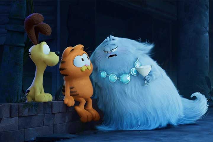 Em 1980, Jim Davis redesenhou Garfield, com olhos ovais e barriga menor. No ano seguinte, criou a Paws, Inc., a empresa responsável pelos direitos da tirinha e dos produtos licenciados.