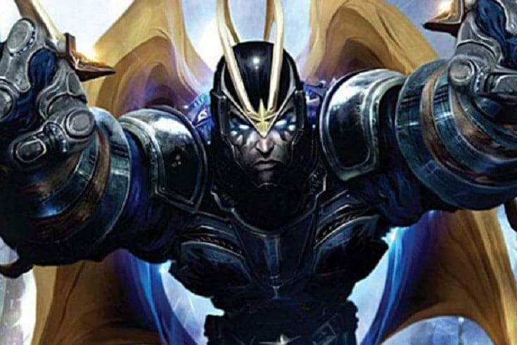 Personagem 17: Águia Estelar - Ele pertence à raça Arcturana e é Membro dos Guardiões da Galáxia originais.  É um adversário muito difícil de se enfrentar já que ele é forte fisicamente, consegue voar e controla tanto a luz como as trevas. 