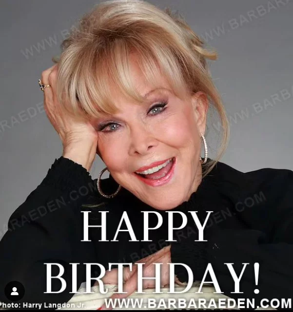 A atriz Barbara Eden - eternizada na memória da televisão pelo seriado 