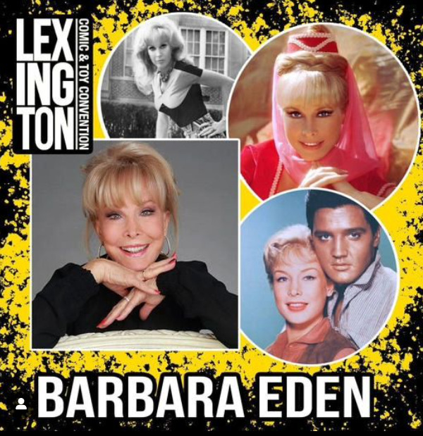 Nascida em Tucson, no Arizona, em 23/8/1931, Barbara começou a carreira em 1955 e também era cantora. Ela atuou em 27 filmes entre 1956 e 2003, e teve sucesso em TV em vários trabalhos. Numa montagem no Instagram, ela incluiu uma foto com Elivis Presley, com quem contracenou em 1960 no faroeste Flaming Star.