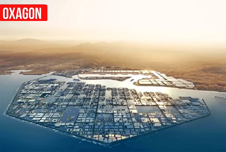 E também está no planejamento erguer a Oxagon, para concentrar a parte industrial.