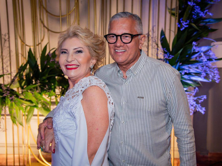 Salete e o maridão Erivan Aguiar