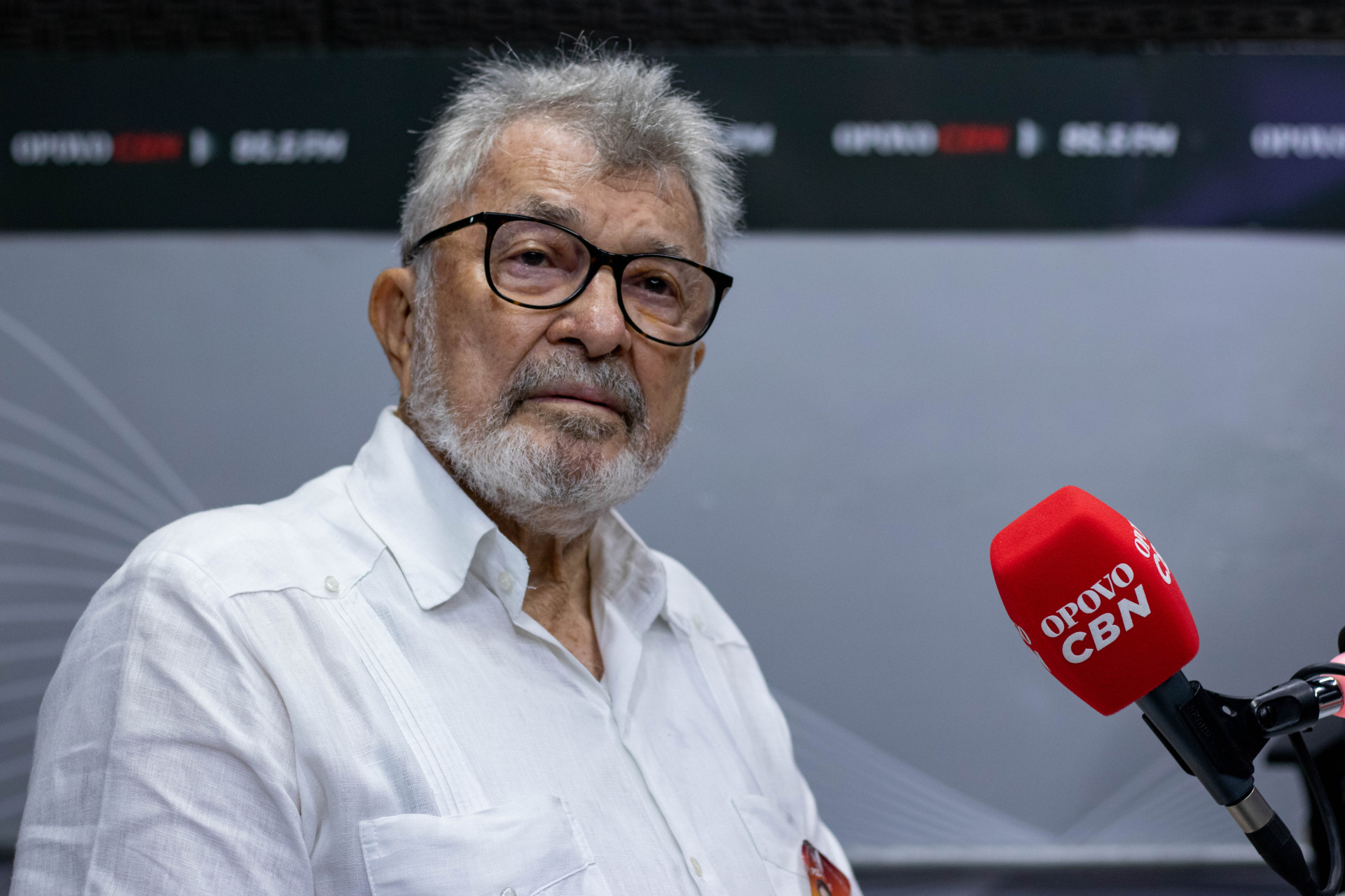FORTALEZA, CEARÁ, BRASIL, 26-08-2024: Debate Eudoro Santana e Domingos Filho na Rádio O Povo CBN. (Foto: Samuel Setubal/ O Povo) (Foto: Samuel Setubal)