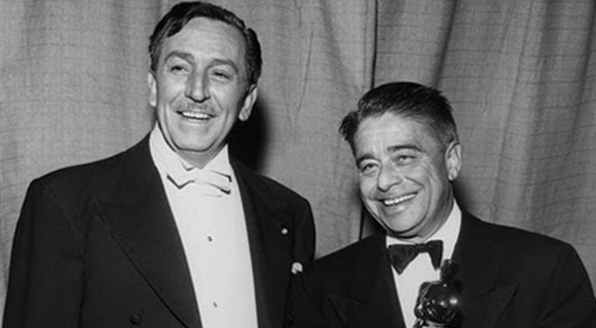  Alfred Newman(1900-1970) - Nascido em Connecticut, Alfred (na foto, à direita, ao lado de Walt Disney) integrou uma família de músicos (dois irmãos, dois filhos e um sobrinho). Compôs para cerca de 200 filmes e recebeu 45 indicações para o Oscar. Venceu nove vezes, a última delas pelo filme Camelot, em 1967
