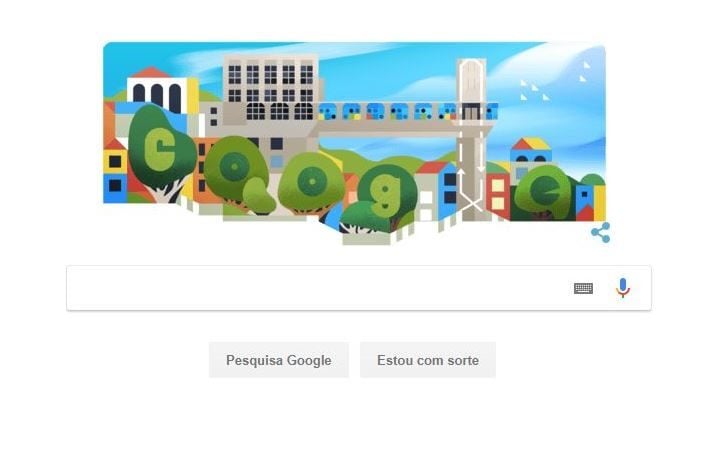 Em homenagem aos 145 anos da sua inauguração, no dia 8 de dezembro de 2018 o Google publicou um ‘doodle’ com a imagem do elevador, na página inicial das buscas.