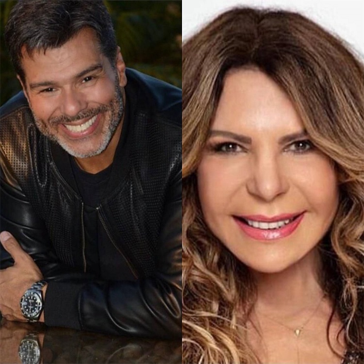 Elba Ramalho (cantora, compositora e multi-instrumentista paraibana)  e Maurício Mattar (ator, cantor e compositor carioca). 