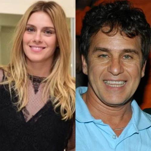 Carolina Dieckmann (atriz carioca, famosa por novelas da TV Glob) e Marcos Frota (ator, empresário e artista de circo mineiro). 
