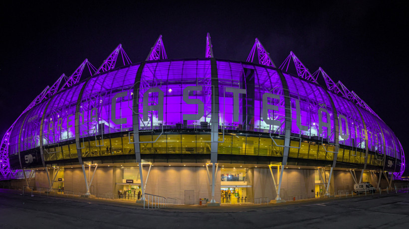 Área externa da Arena Castelão