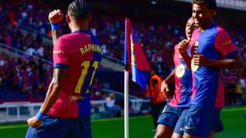 Com três gols e uma assistência, atacante é o maior destaque desta surra impiedosa do Barça 100% no Espanhol