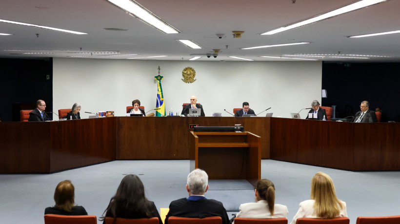 Sess&atilde;o da Primeira Turma do Supremo Tribunal Federal (STF)